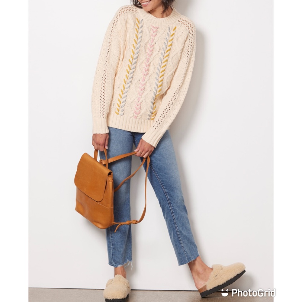 Michael Stars Grace Cable Knit Sweater